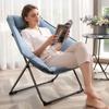 Ft Sillón Reclinable Balcón Silla de Ocio para el Hogar Sofá Individual Lujo Ligero Plegable Hora del Almuerzo Silla para Mujeres Embarazadas Sofá Perezoso