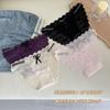 Emocionantes Mujeres Jóvenes~Sexy Bragas de Encaje con Tirantes Finos, Puro Deseo, Estilo Delgado, Entrepierna de Algodón Puro, Sin Costuras, Transpirables Calzones para Mujer