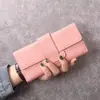 Nuevo Modelo 2026 Cartera Larga para Mujer, Moda Estilo Coreano para Estudiantes, 70% de descuento Cierre Plegable, Múltiples Ranuras para Tarjetas, Portatarjetas Clutch para Dama