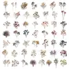 Pegatinas de Pétalos de Gipsofila Seca Vintage, 50 Piezas de Hermosas Pegatinas Decorativas DIY de Plantas y Flores para Diarios, Directo del Fabricante
