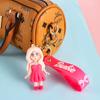Barbie amor Muñeca de dibujos animados llavero colgante niña bolso muñeca máquina de garras llavero adornos regalo mayoreo