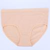 Ropa interior de algodón de color sólido para mujer, simple para estudiante, alta elasticidad, cómoda, transpirable, levanta glúteos, calzones de talla grande de talle medio