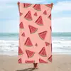 Alfombra de rizo patrón de moda toalla para sudar toalla de playa toalla de baño chal toallita de microfibra impresión digital costero