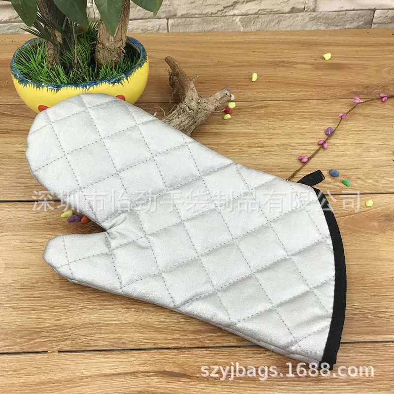 斜口涤纶锏棉隔热手套银色耐高温手套-4.JPG