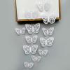 Amazon transfronterizo 3d Pegatinas de pared de mariposas huecas tridimensionales sala de estar decoración de fiesta de festival de cumpleaños hogar joyería tridimensional