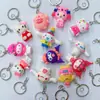 Estilo Japonés Dibujos Animados Moderno Caja Sorpresa Regalo Llavero Colgante Lindo Juguete para Estudiantes Figura de Silicona Pequeño Regalo para Puestos