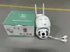 Cámara Domo Impermeable de Vigilancia 1080P HD 2MP Cámara de Vigilancia Wifi Cámara Monitor para el Hogar Cámara Domo