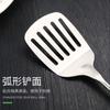 Espátula Doméstica de Acero Inoxidable 304 Espátula de Cocina China con Mango Largo Mango de Madera Anti-quemaduras Utensilio de Cocina Cuchara