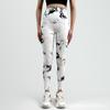 Pantalones de fitness de secado rápido de cintura alta teñidos anudados para realzar los glúteos, para correr, transpirables, con efecto "nalga de durazno", pantalones de yoga cortos de compresión