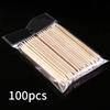 Palillo de naranja para manicura transfronterizo multifuncional, 100 unidades, un paquete, palito de madera de belleza de dos cabezas, palito de haya en stock, venta al por mayor