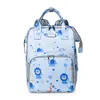 Bolsa de Mamá Ins con Múltiples Compartimentos Divididos de Gran Capacidad Aislada Mochila de Almacenamiento de Viaje para Mamá y Bebé
