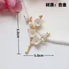 H6Yu Abanico de Seda Hecho a Mano Materiales y Accesorios DIY, Parches de Tela, Pegamento, Marco Decorativo, Decoraciones de Parches de Tela, Parches de Ribete para Bordes, Dorado