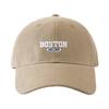 Gorra de Béisbol Estilo Coreano para Otoño e Invierno, Algodón Puro, Corona Alta, Bordado de Letras, Moderna y Versátil, Parte Superior Profunda, Gorra Tipo Pico para Hombre que Cubre el Rostro