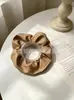 Elásticos de Cabelo Vintage de Couro Estilo Francês, Scrunchies Transfronteiriços Estilo Antigo com Toque de Luxo, Suprimentos para Joias, Em Estoque para Atacado