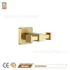 Traje de colgante de baño de oro cepillado de lujo simple transfronterizo de Amazon, toallero de cobre de doble capa para baño