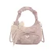 Bolsa de Nube con Lunares Dulces para Mujer 2026 Nuevo Estilo Bolso Cruzado con Cadena Bolso Pequeño Plegado de Moda Bolso de Hombro Versátil