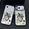 Diseño de Corazón tipo Boceto Adecuado para Apple 15 Plus, Funda de Teléfono Transfronteriza 16 Pro Max, Marca de Nicho iPhone 17, Trendy 13, Trendy 14