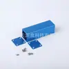 Carcasa de Perfil de Aluminio 25*25-80mm, Carcasa de Aluminio para Batería Externa, Carcasa de Aluminio, Carcasa de Controlador, Carcasa Pequeña de Aluminio Dividida