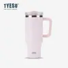 Copo Térmico para Carro com Alça, Grande Capacidade, Copo de Água em Aço Inoxidável 304, Isolamento Térmico e Conservação do Frio