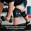 Rodillera de Soporte Deportivo Talla Extra Grande, Cinturón Lumbar Talla Grande para Peso Corporal Alto 100kg 150kg Equipo Protector para Correr
