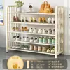Sapateira Multicamadas para Entrada de Casa, Armário de Sapatos Popular Economizador de Espaço para Dormitórios e Apartamentos Alugados, Solução de Armazenamento