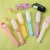Lindo peine plegable macaron simple portátil peine para el cabello estudiante hogar plástico peine de dientes suaves peine de cojín de aire venta al por mayor