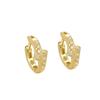 Comercio exterior transfronterizo Plata de ley S925 Estilo INS geométrico minimalista Aretes europeos y americanos de moda para mujer que combinan con todo Aretes de lujo ligero Hebilla para la oreja