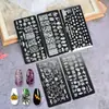Suministro Transfronterizo de Juegos de Placas de Estampado para Uñas, Plantillas DIY de Transferencia para Uñas, Venta al por Mayor de Fabricantes
