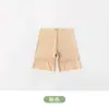 Suministro Exclusivo Transfronterizo de Pantalones Cortos de Seguridad de Tallas Grandes con Adorno de Encaje, Leggings de Cintura Alta para Control de Abdomen, Anti-Exposición, Entrepierna de Algodón Puro, Talla Extra Grande