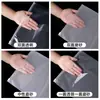 Bolsa con Cierre para Ropa, Bolsa de Empaque Transparente de PE para Ropa, Bolsa de Almacenamiento, Bolsa con Cierre Esmerilada de CPE, Bolsa de Empaque Esmerilada