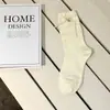 Acheng Home Venta al por mayor Calcetines para Mujer Calcetines de Algodón Sin Costuras Moño Corazón Calcetines hasta la pantorrilla Versátil Dulce Estilo Coreano Calcetines Sueltos