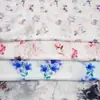 Tela de Vestido de Noche para Mujer 75D Chifón de Seda Simulada Poliéster Teñido Estampado Pijama Camisa Estampado Digital