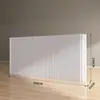 Mampara de Pantalla de Papel Moderna y Sencilla para Sala de Estar, Oficina, Salón de Belleza, Plegable de Acordeón, Móvil, Pared de Fondo para Sala de Transmisión en Vivo