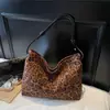 Bolso Casual de Gran Capacidad con Estampado de Leopardo para Mujer 2026 Nuevo Otoño Invierno Bolso Cruzado Versátil Bolso de Hombro Único