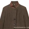 Comercio Exterior Transfronterizo Ropa de Mujer 2026 Nuevos Productos Estilo Europeo y Americano Moderno Ajustado Blazer de Mezcla de Lana 2080959