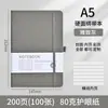 Cuaderno A5 transfronterizo con logo personalizado, tapa dura de negocios, simple y grueso, para uso en oficina, con banda elástica, diario, bloc de notas