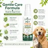 KineShineX Spray Antipulgas para Mascotas para Perros y Gatos, Spray Repelente de Insectos Externo 50ml, Cuidado Natural con Plantas