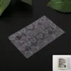 Fábrica de Origen Uñas Artísticas Gel de Gelatina 6083 Ultra-delgado Vendaje Removible Armadura Transparente Sin Costuras Firme Pegatina de Uñas Doble Cara
