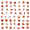 60 Piezas de Artículos Pequeños de Año Nuevo 2026 Año del Caballo Pegatinas de Graffiti para Decoración de Celebración Festiva, Funda de Teléfono, Pegatinas Selladoras para Cajas de Regalo