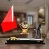 Escritório do Presidente Decoração de Alto Padrão Decoração de Mesa do Chefe Nova Chinesa Criativa Integridade Aperto de Mão Presente de Inauguração