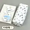 Estojo de Lápis Gato Linha da Sorte Estudante Desenho Animado Simples Alto Valor Estilo Ins Grande Capacidade Papelaria Bolsa Porta-Lápis Armazenamento