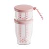Taza de Fruta Lonchera Caja de Almacenamiento Caja de Almacenamiento Portátil Recipiente para Saladas para Salir Drenaje Refrigerador Calidad Alimentaria Conservador