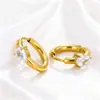 Brincos de Zircônia em Forma de Gota para Mulheres, Luxo Leve, Brincos de Alta Qualidade, Brincos Elegantes, Brincos Versáteis, Brincos de Zircônia com Garras