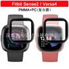 Película compuesta para reloj FITBIT VERSA4, película suave de PMMA para pantalla completa, película para reloj Sense2 versa4