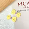 Accesorios de Lazos de Tela DIY Calzado Infantil Tocado Decorativo Cintura de Doble Pan Lazo de Color Sólido Accesorios Semiacabados