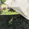 Collar Yilu Te Tiene para Mujer Recuerdo de Amor Grabado en 100 Idiomas Te Amo Proyección Colgante de Alce Joyería