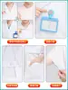 Uniforme de enfermera de verano talla grande, bata blanca, conjunto de ropa de trabajo médica para farmacia, personalizable con logo y talla