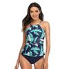 Traje de Baño Europeo y Americano Nuevo Transfronterizo Comercio Exterior para Mujer Conservador Dividido Talla Extra Ajustado Traje de Baño Bikini para Mujer Bikini