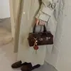 Bolso Pequeño Casual de Bloques de Color para Mujer 2026 Nueva Moda Bolso de Mano Simple Tipo Almohada Bolso de Hombro Cruzado Versátil