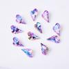 9x 14mm 10 nail art de alta qualidade torto pêssego coração mágico em forma de diamante amor unhas jóias DIY jóias do prego